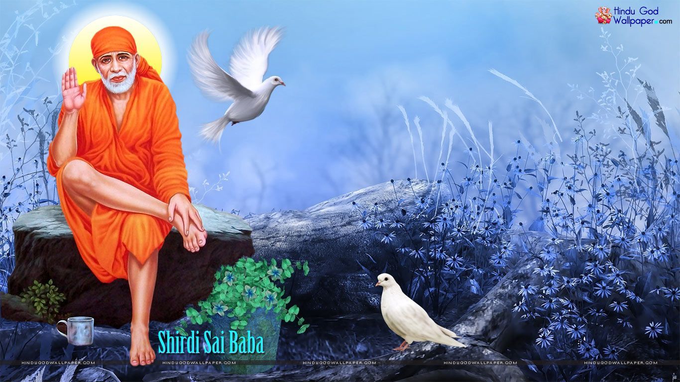 Full Screen Sai Baba HD Computer Desktop Wallpapers Wallpaper Cave