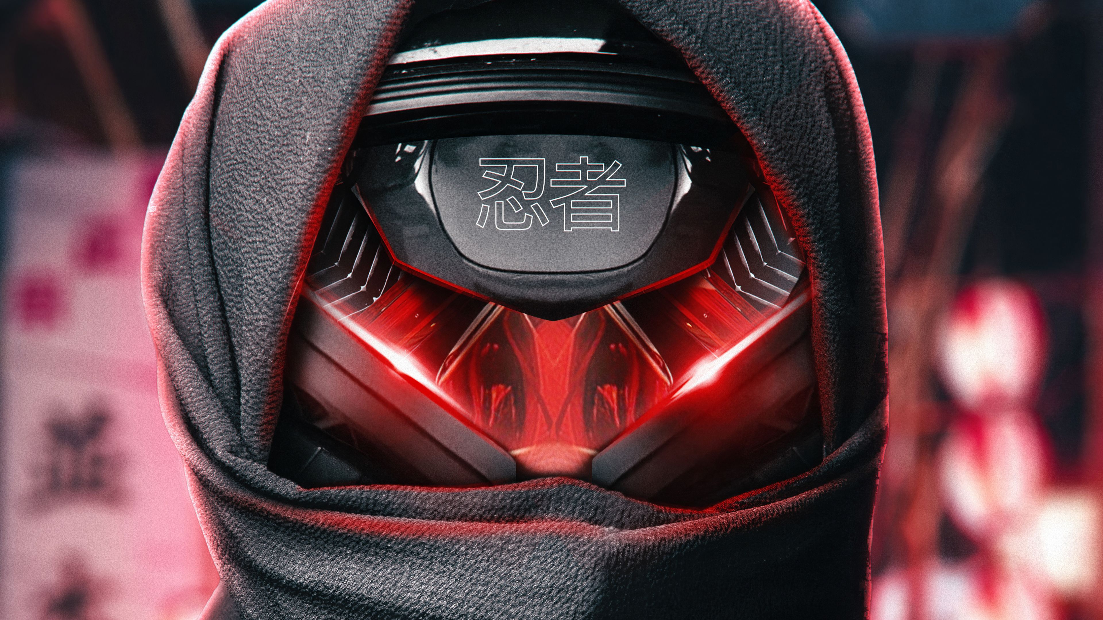 Futuristic Ninja Shuriken SciFi 4K Wallpapers Wallpaper Cave