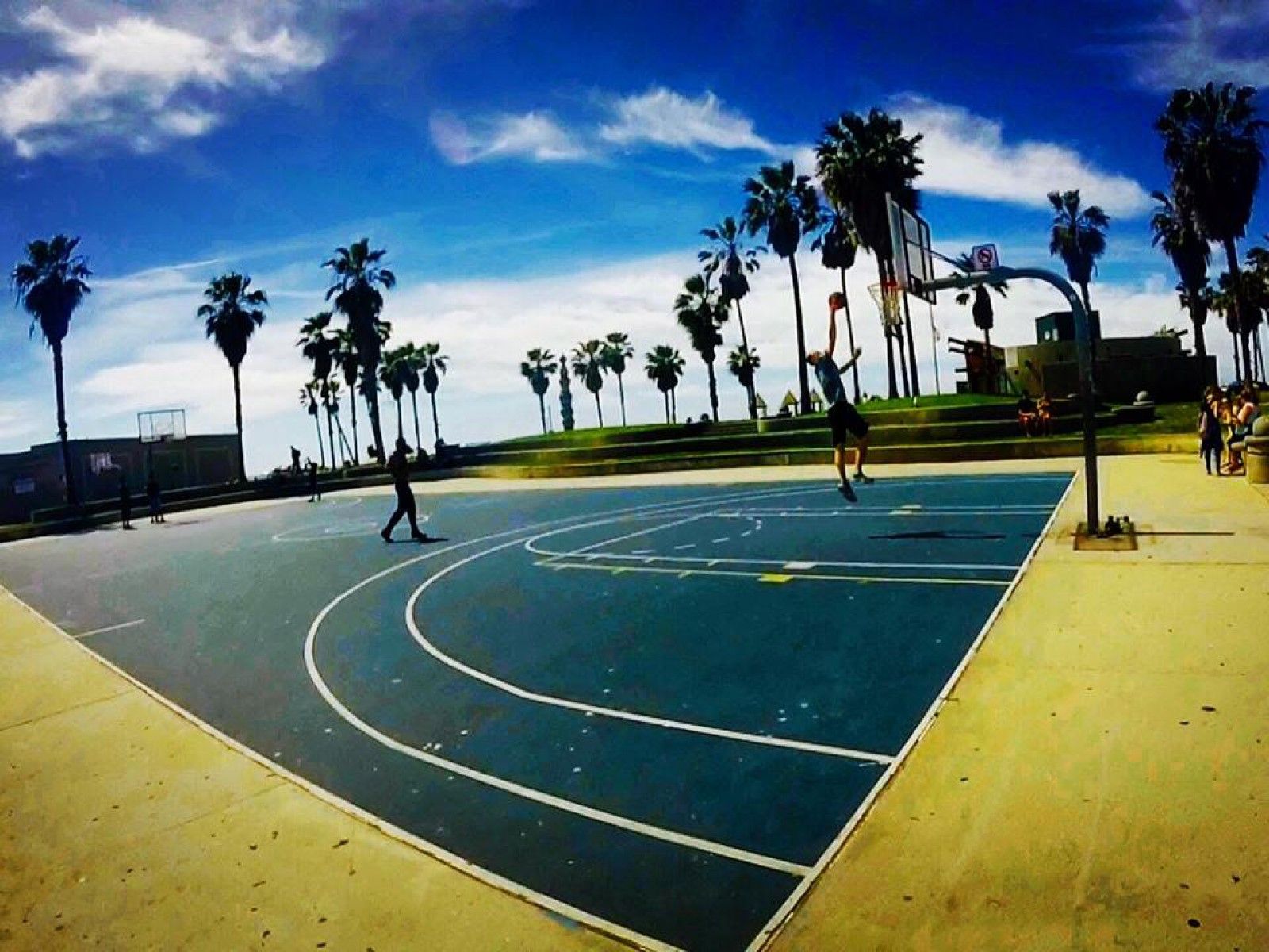 Basketball On Beach Wallpapers Wallpaper Cave