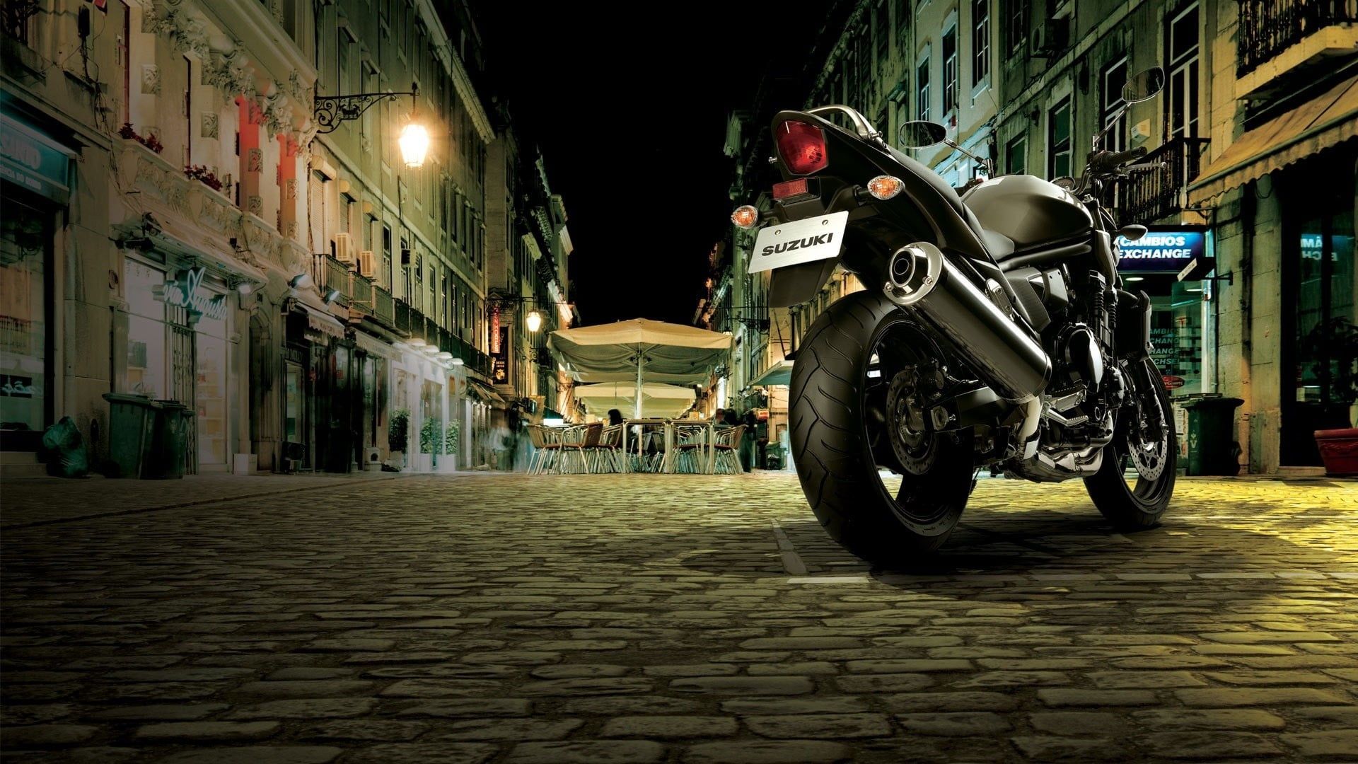 Street Race Motorcycle Night City 4k Wallpapers Wallpaper Cave