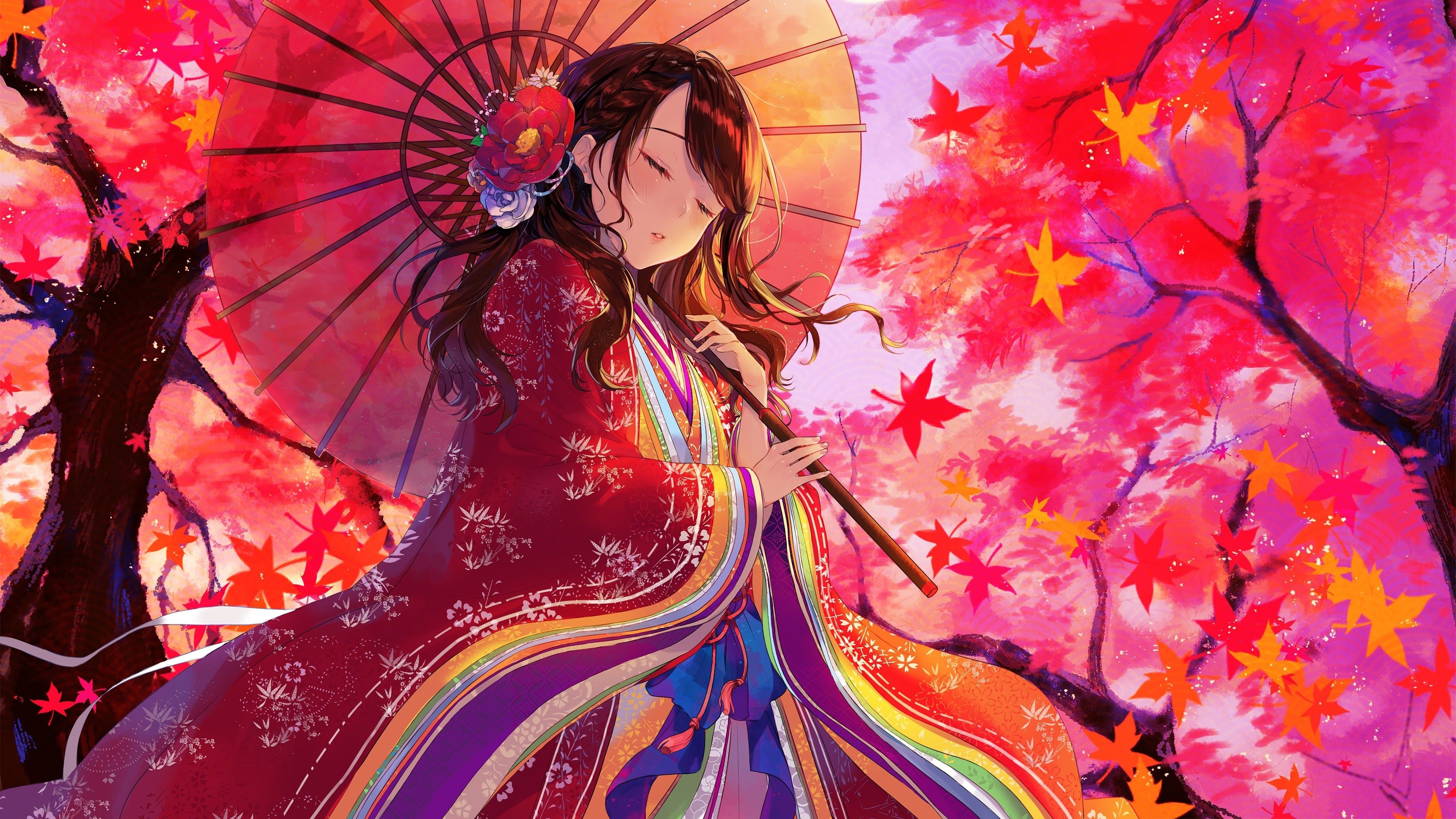 Anime Trees 4k Wallpapers Wallpaper Cave
