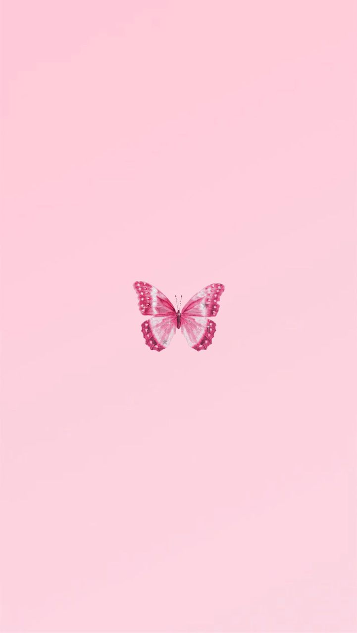Pink Butterfly iPhone Wallpapers Wallpaper Cave