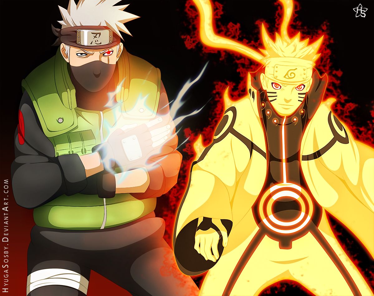 Naruto Vs Kakashi Wallpapers Wallpaper Cave