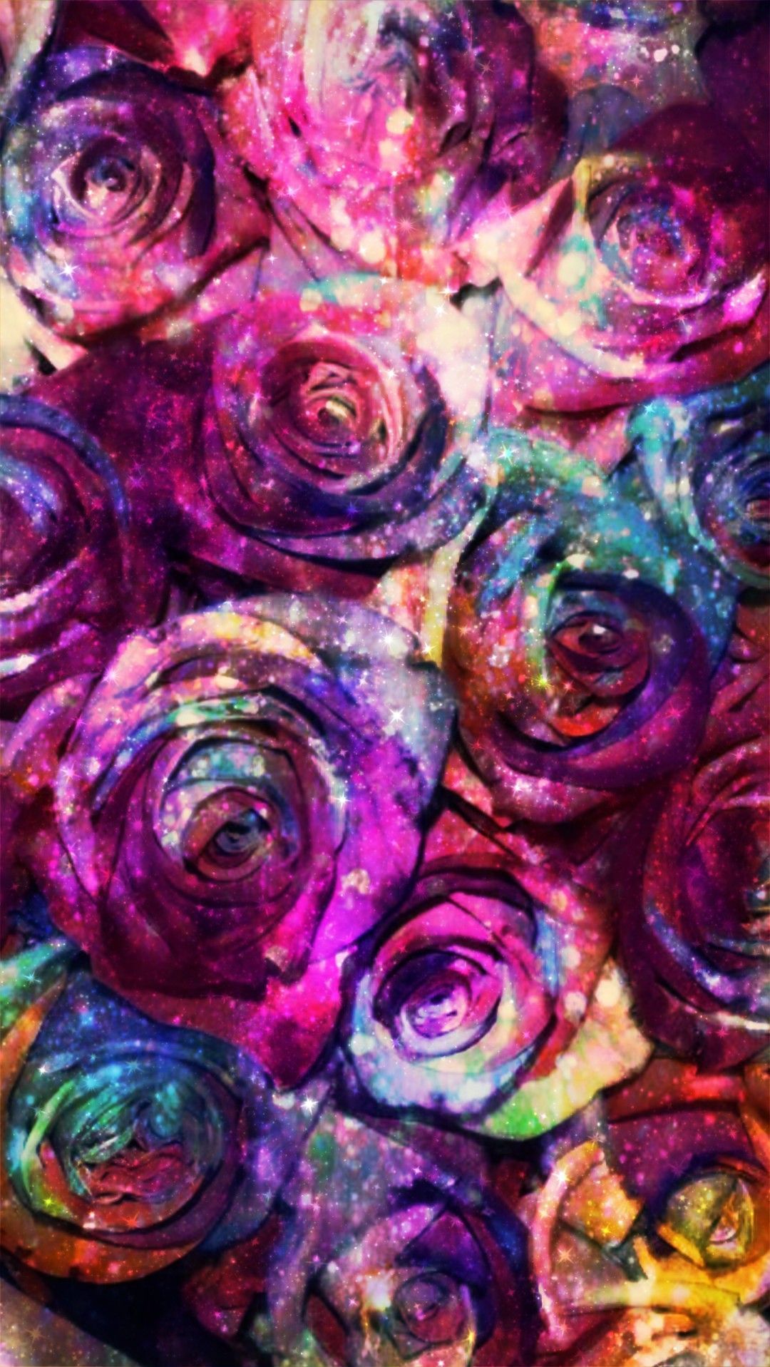 Colorful Roses Wallpapers Wallpaper Cave