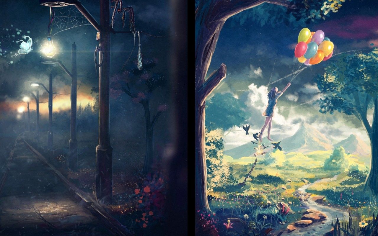 Day And Night Wallpapers Wallpaper Cave