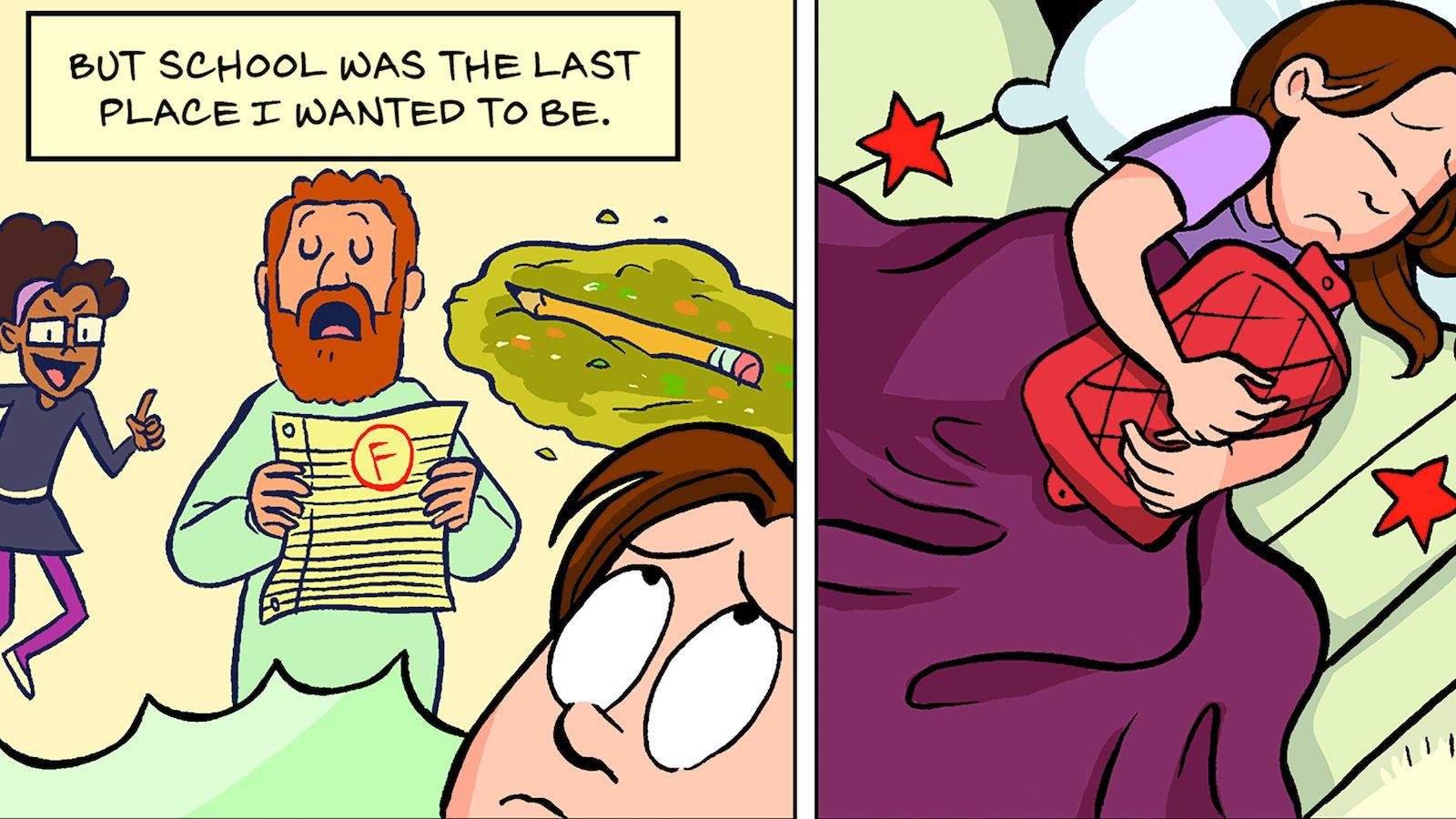 Raina Telgemeier Guts Wallpapers Wallpaper Cave