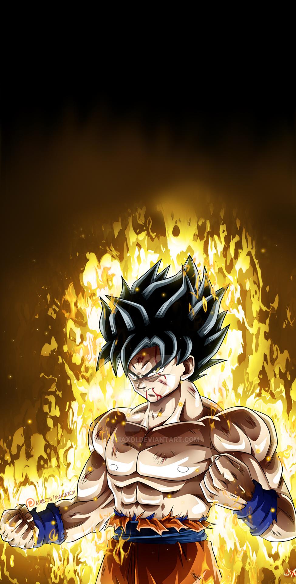 Goku Ultra Instinct Mobile Wallpapers Wallpaper Cave