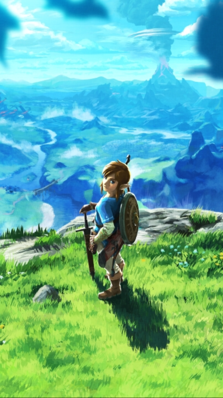 Legend Of Zelda Breath Of The Wild Phone Wallpapers