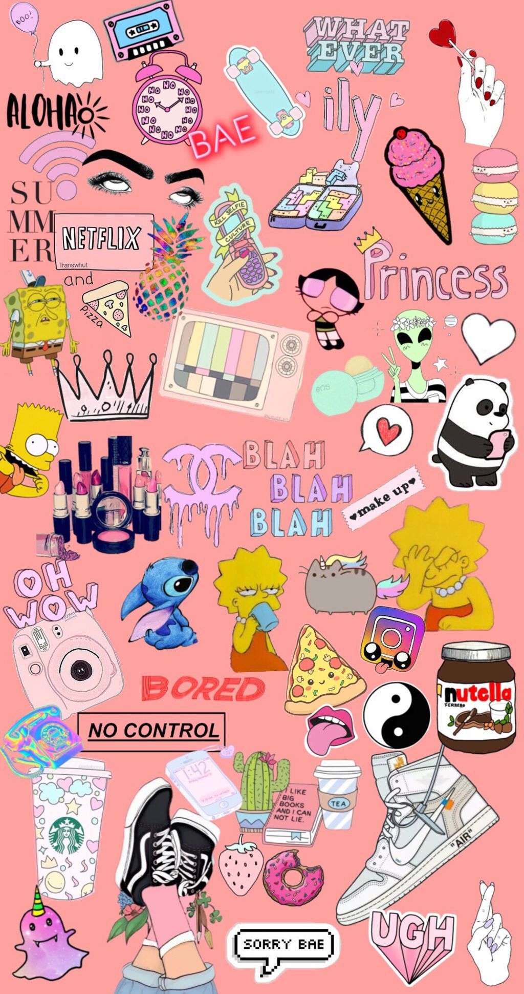 Stickers Tumblr Wallpapers Wallpaper Cave