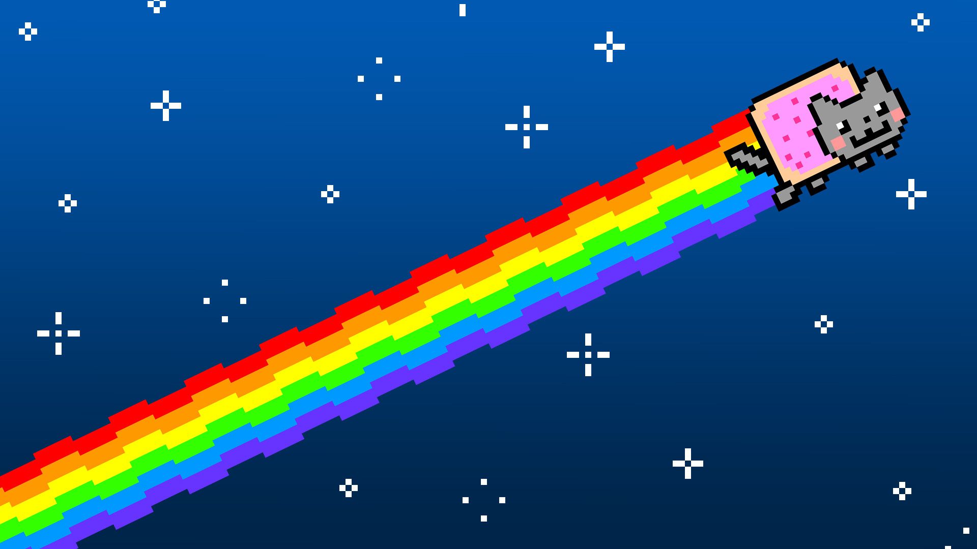 Rainbow Cat Wallpapers Wallpaper Cave