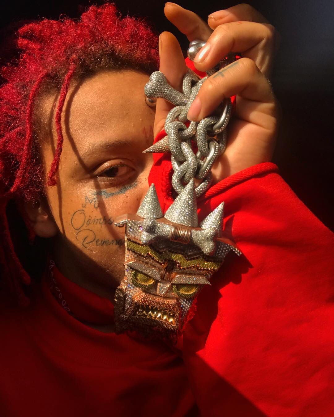 Trippie Redd Close Up Wallpapers Wallpaper Cave