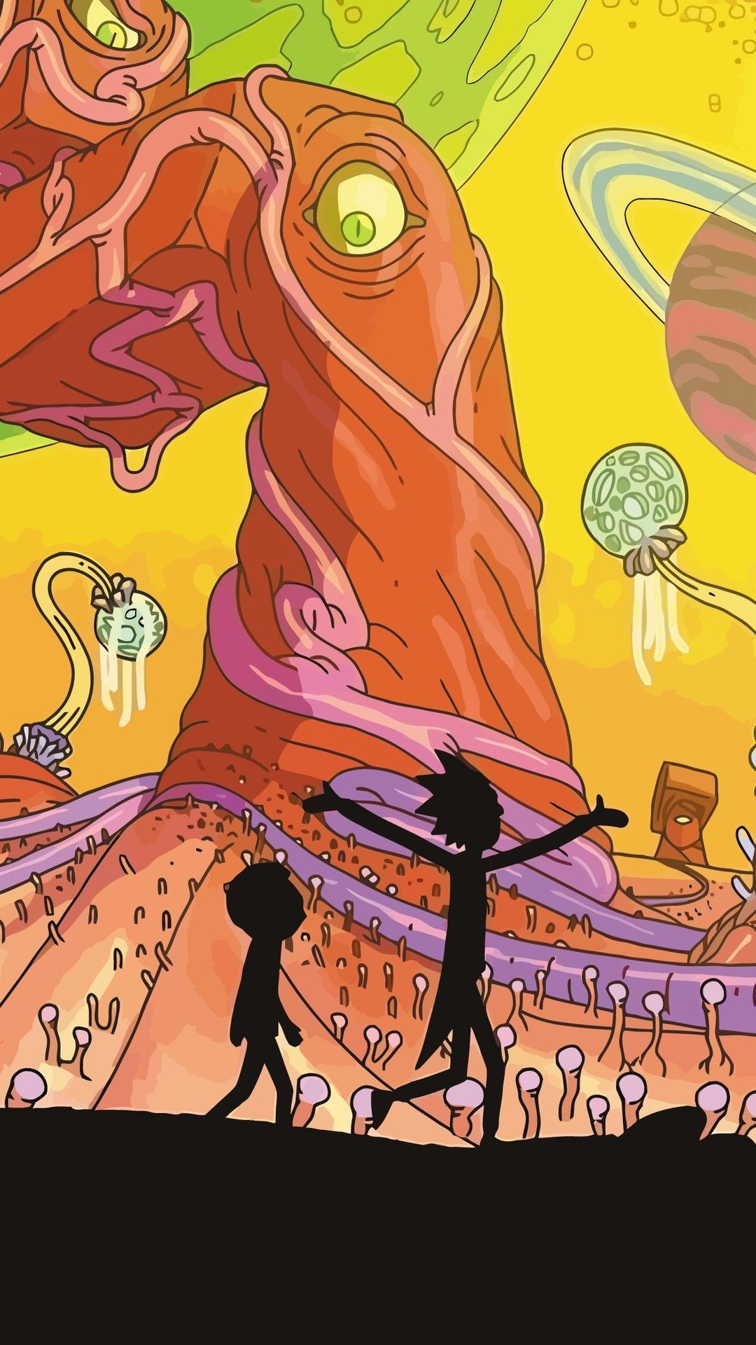 Rick And Morty Phone HD Wallpapers Wallpaper Cave