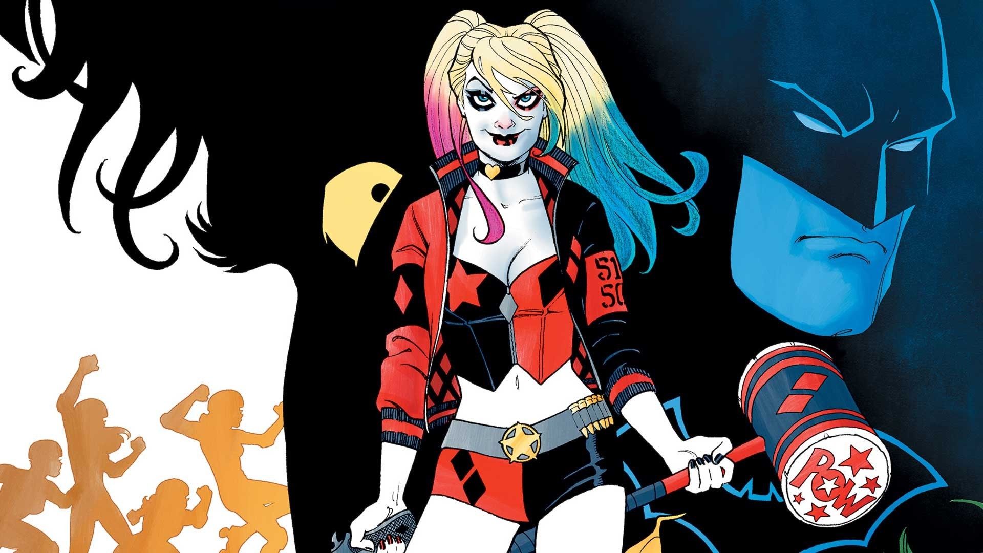 Desktop Harley Quinn Comic Wallpapers Wallpaper Cave