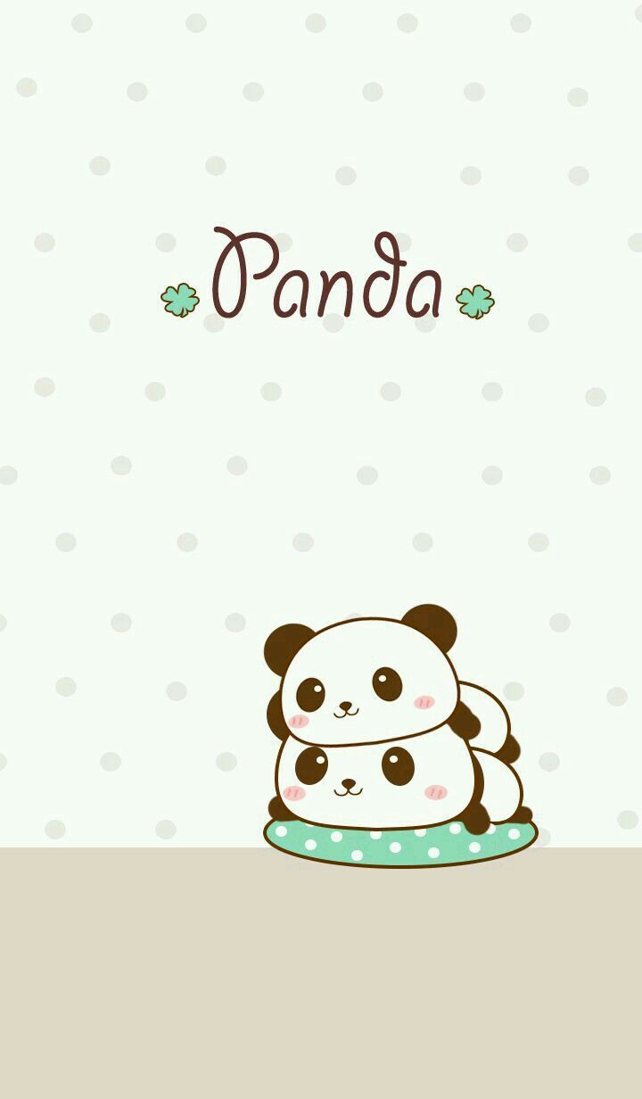 Cute Kawaii Panda Wallpapers Wallpaper Cave