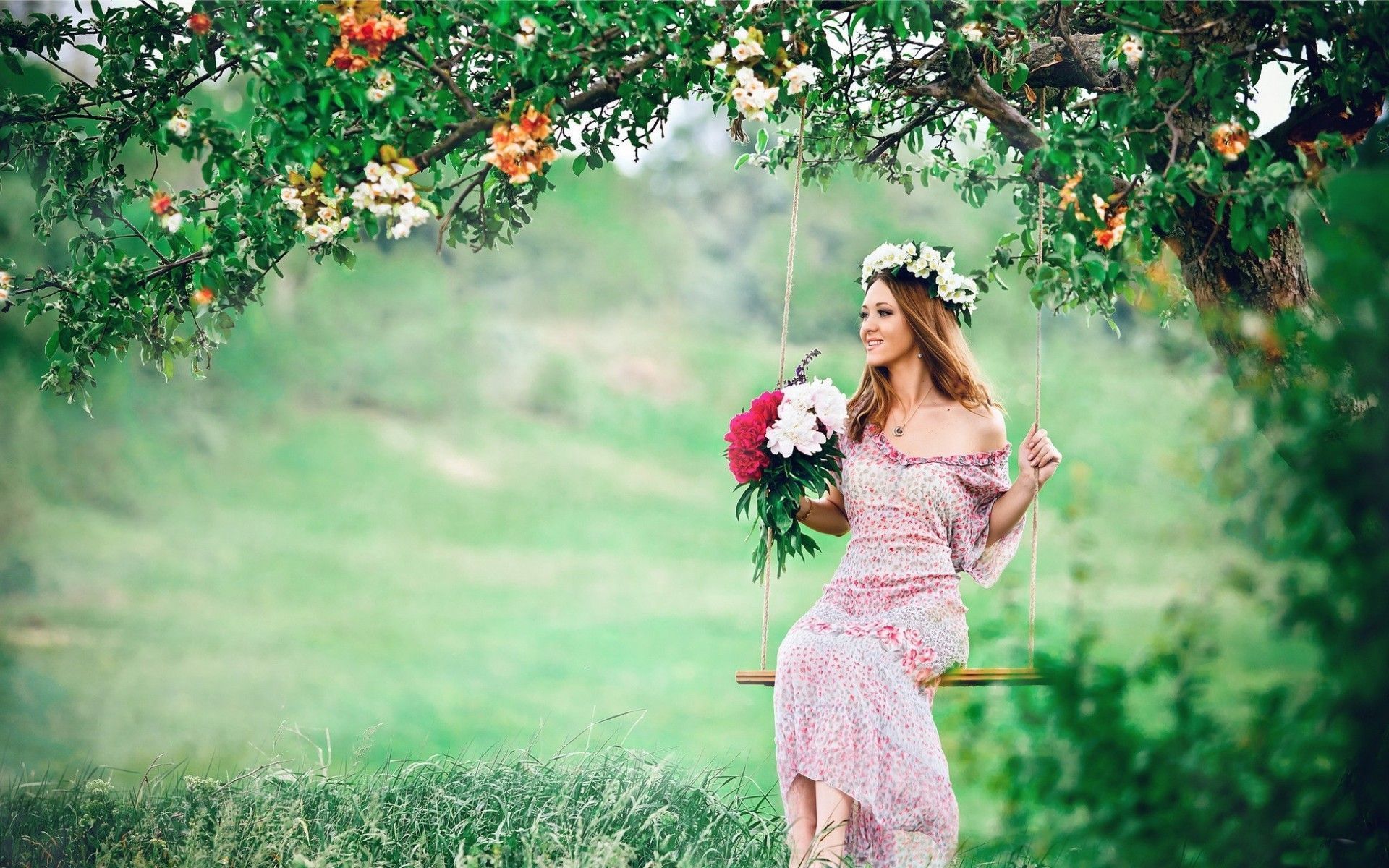 Women Beauty Nature Wallpapers Wallpaper Cave