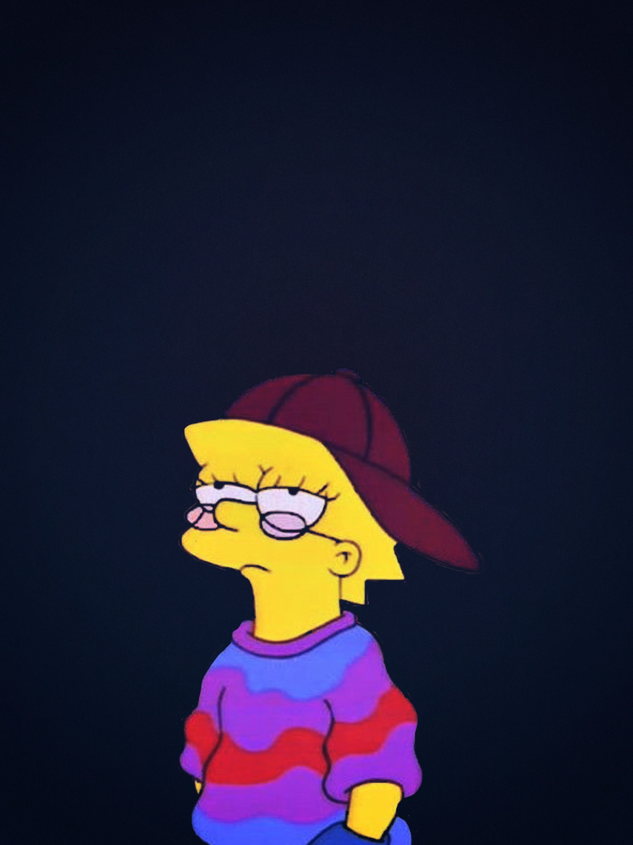 Simpsons Sad Tumblr Wallpapers Wallpaper Cave