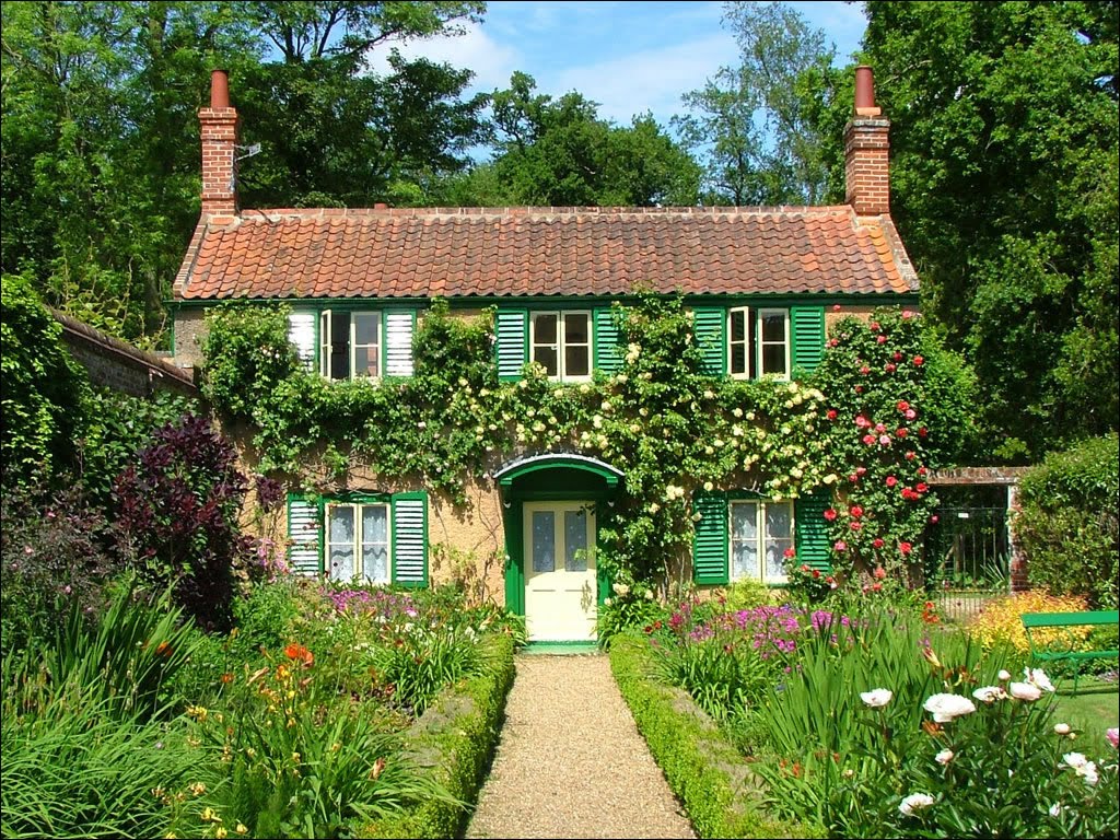 Country Cottage Wallpapers Wallpaper Cave