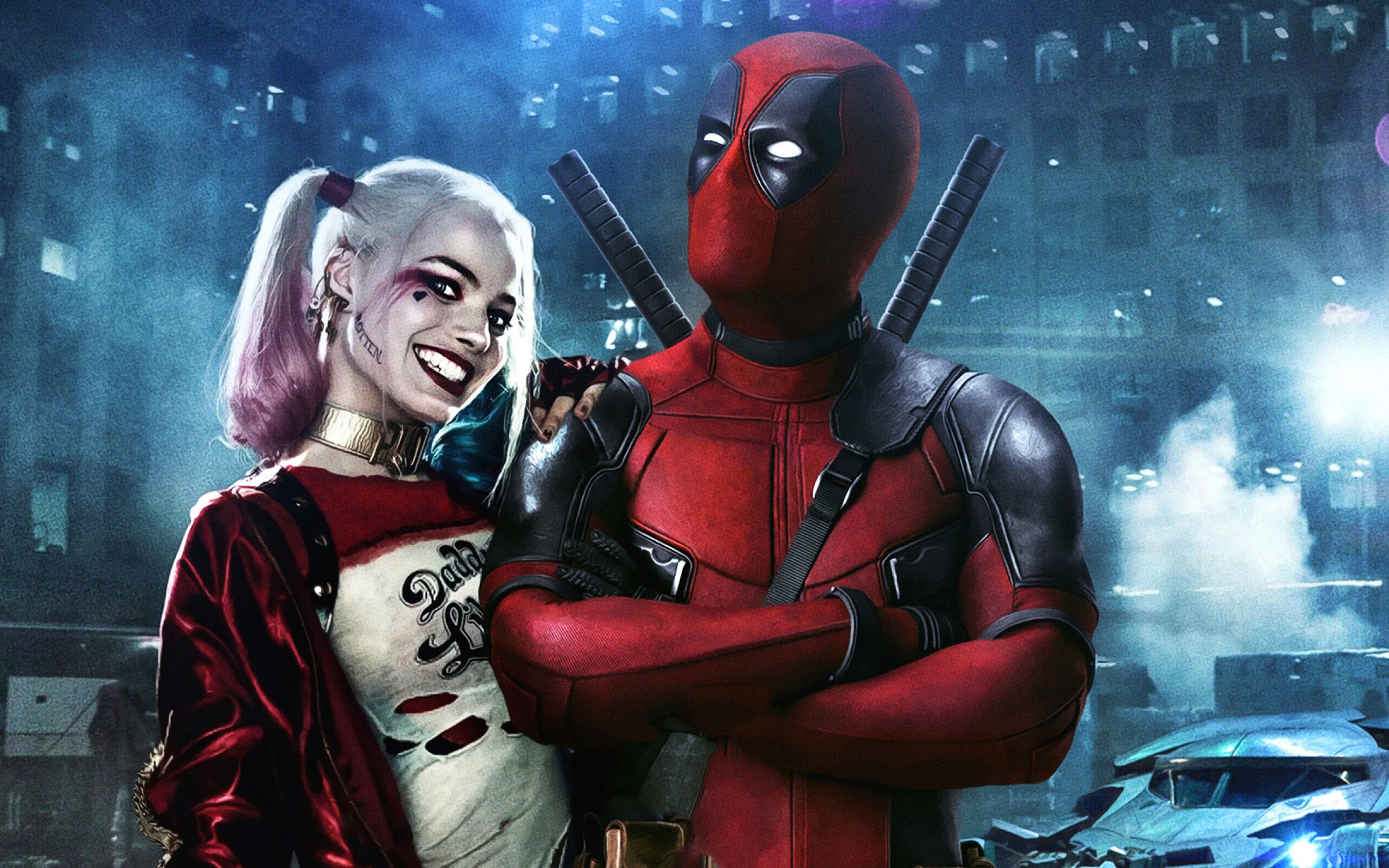 Deadpool And Harley Quinn Wallpapers Wallpaper Cave