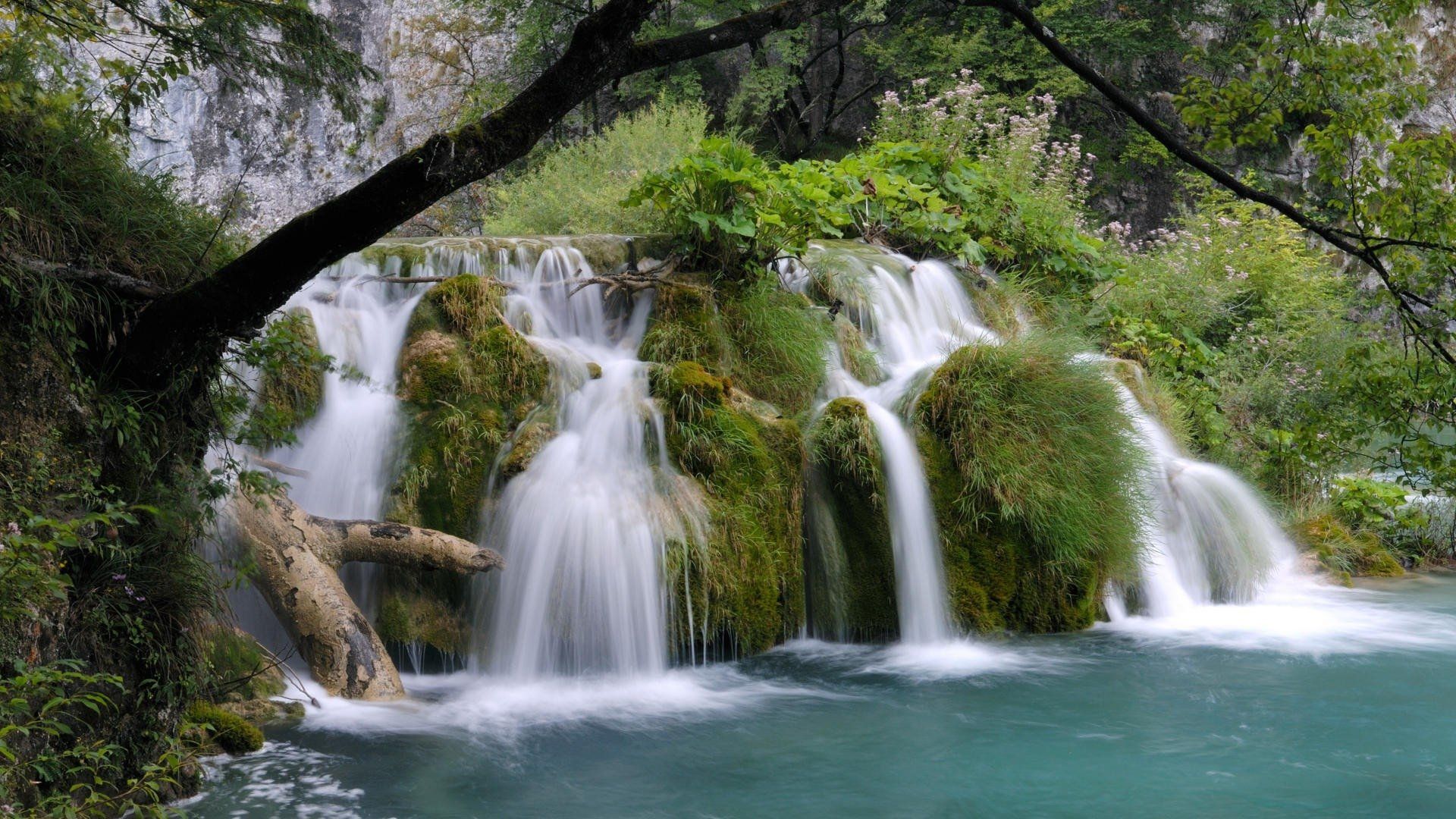 Spring Waterfalls 1920x1080 Wallpapers Wallpaper Cave
