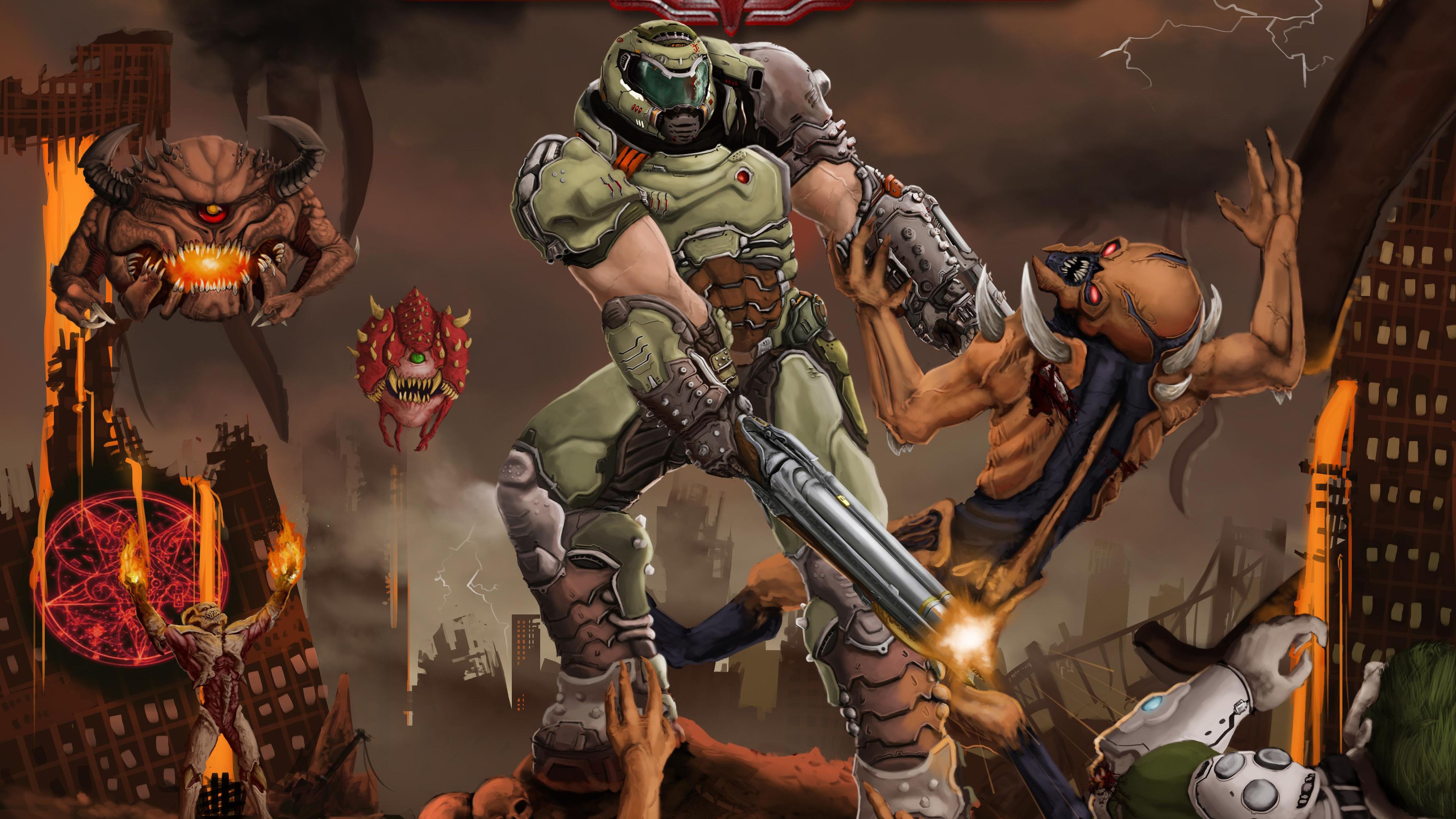 Doom Eternal UHD Wallpapers Wallpaper Cave