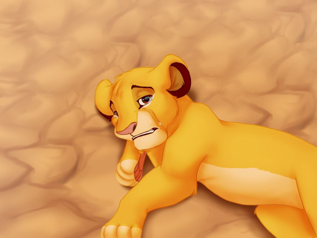 Sad Simba Wallpapers Wallpaper Cave