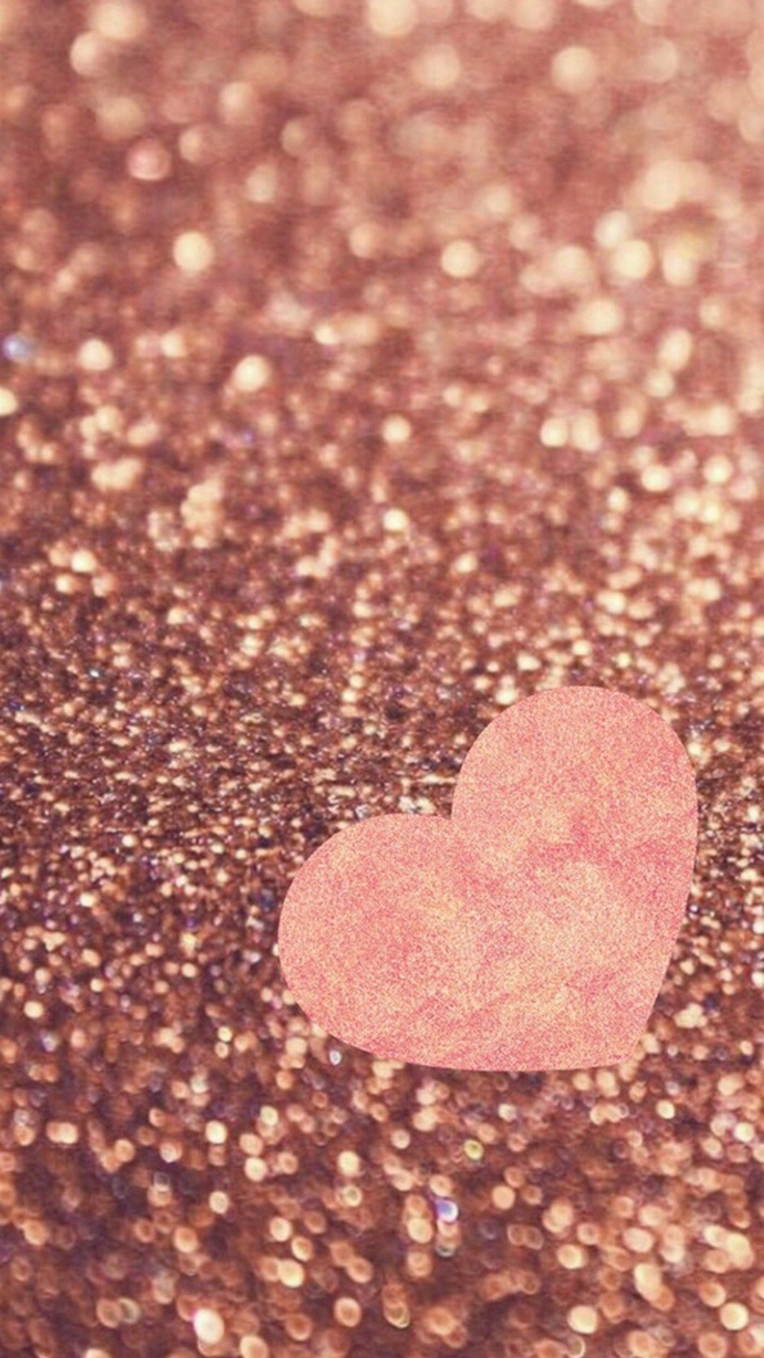 Rose Gold Heart Wallpapers Wallpaper Cave