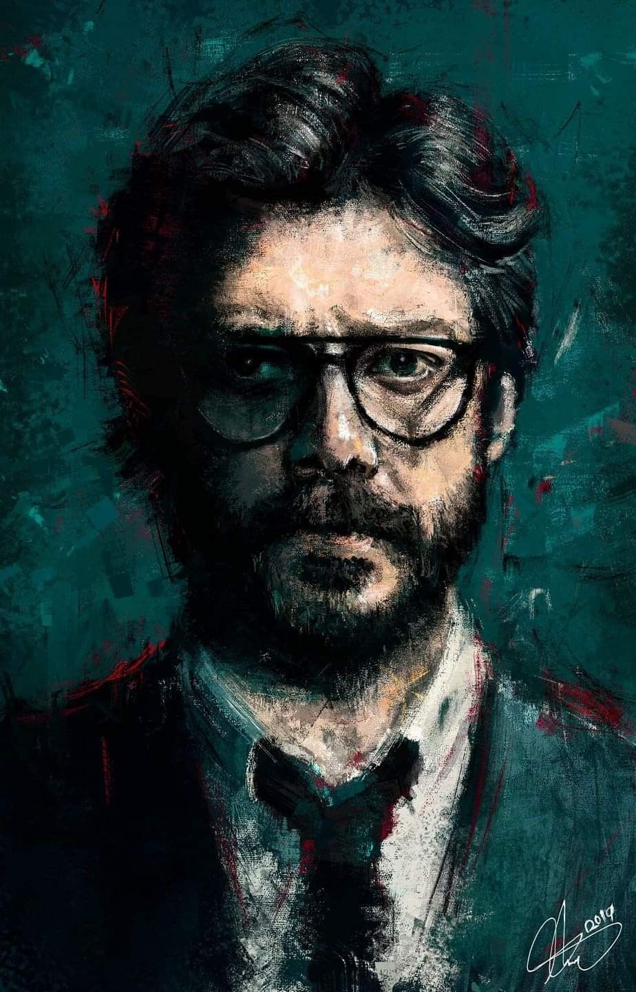 Money Heist Professor Wallpapers Wallpaper Cave