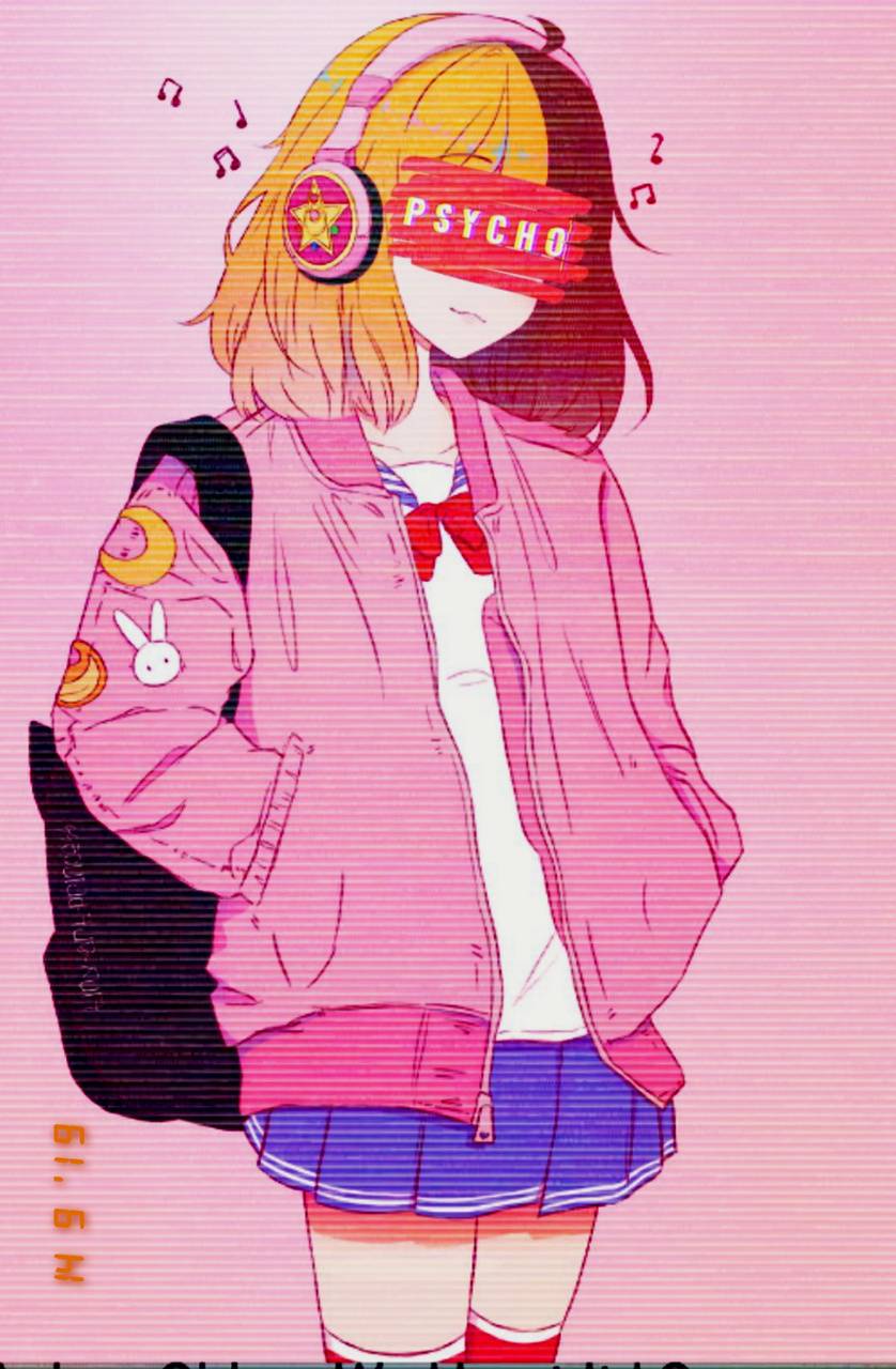 Anime Girl Psycho Wallpapers Wallpaper Cave