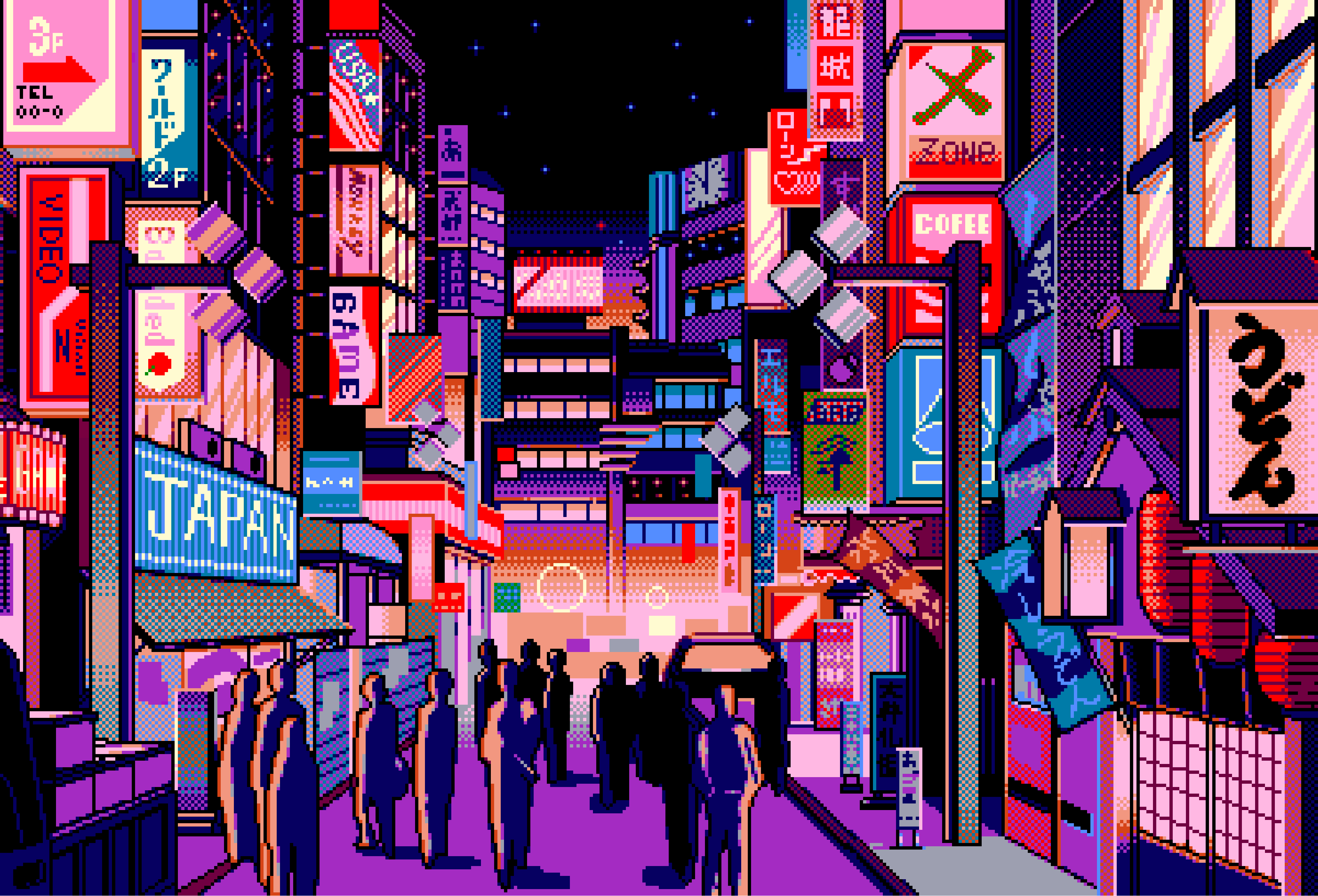 The Best 20 Pixel Aesthetic Digital Art Wallpaper
