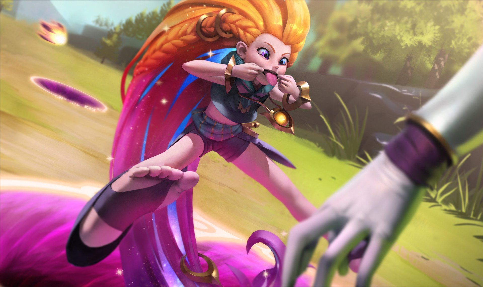 League Of Legends Zoe Wallpapers Wallpaper Cave