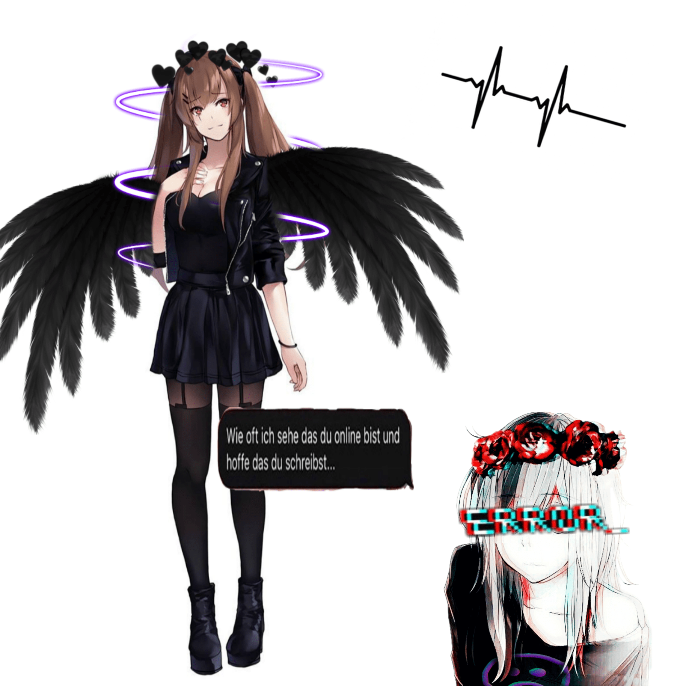 Anime Error Wallpapers Wallpaper Cave