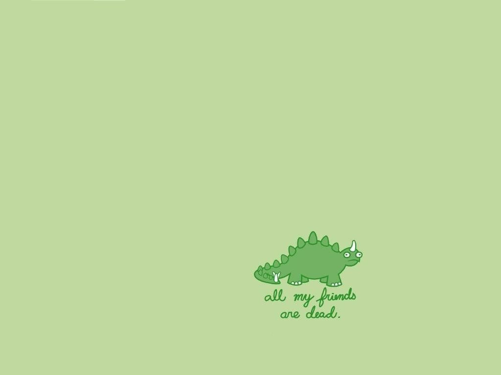 Cute Aesthetic Dinosaur Computer Wallpapers Wallpaper Cave