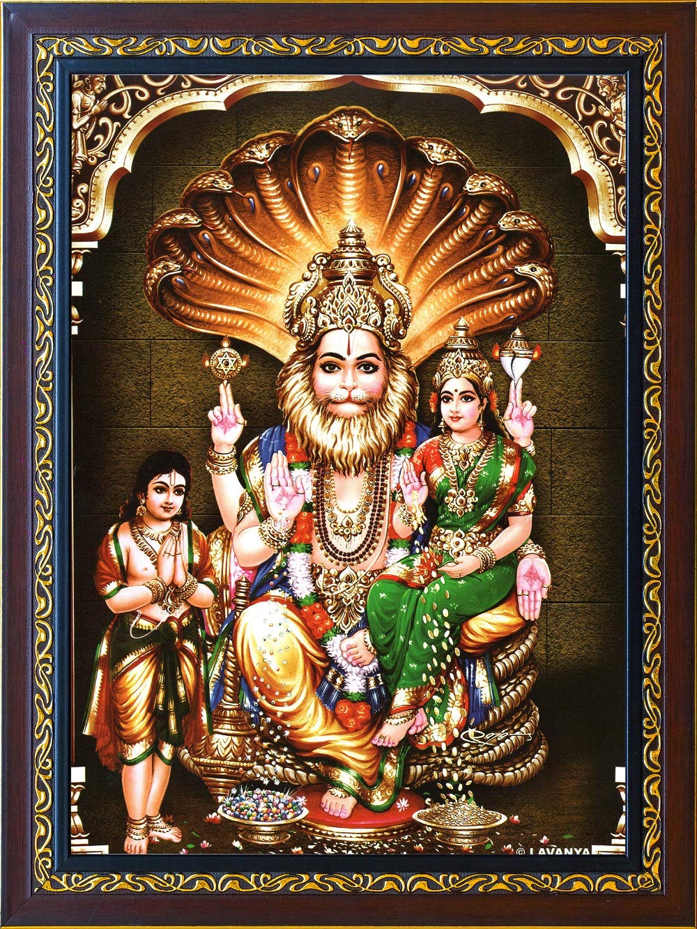 Lakshmi Narasimha Wallpapers Wallpaper Cave