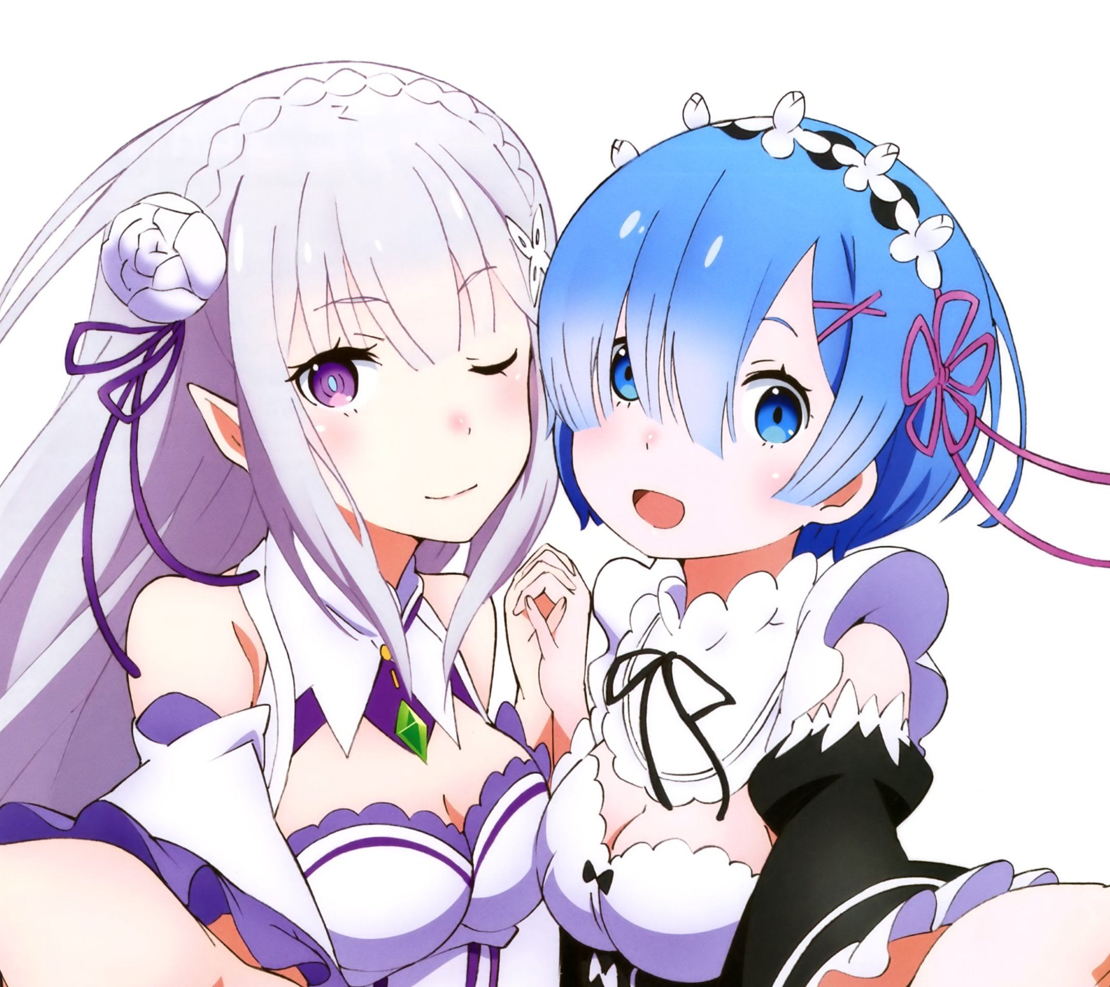 Rem Re Zero Desktop Wallpapers Wallpaper Cave