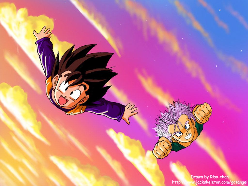 Goten And Trunks Desktop Wallpapers Wallpaper Cave