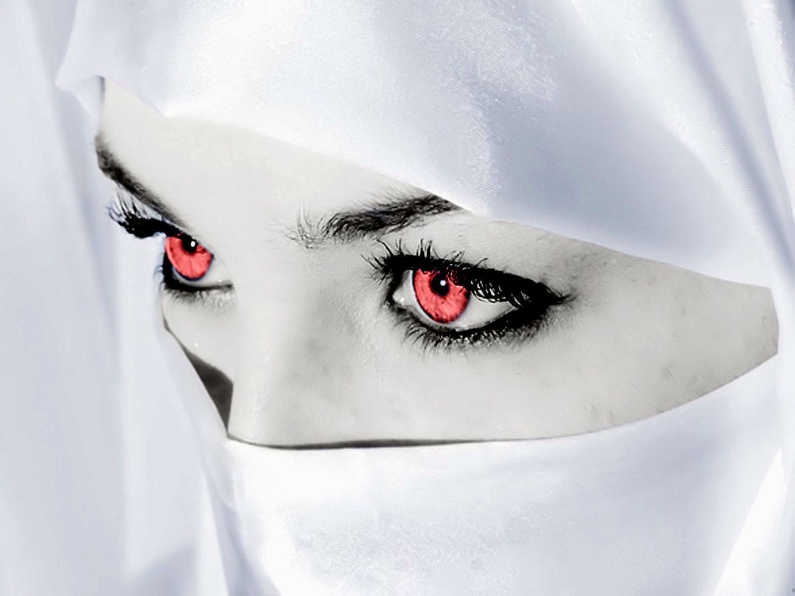 Women Red Eye Wallpapers Wallpaper Cave