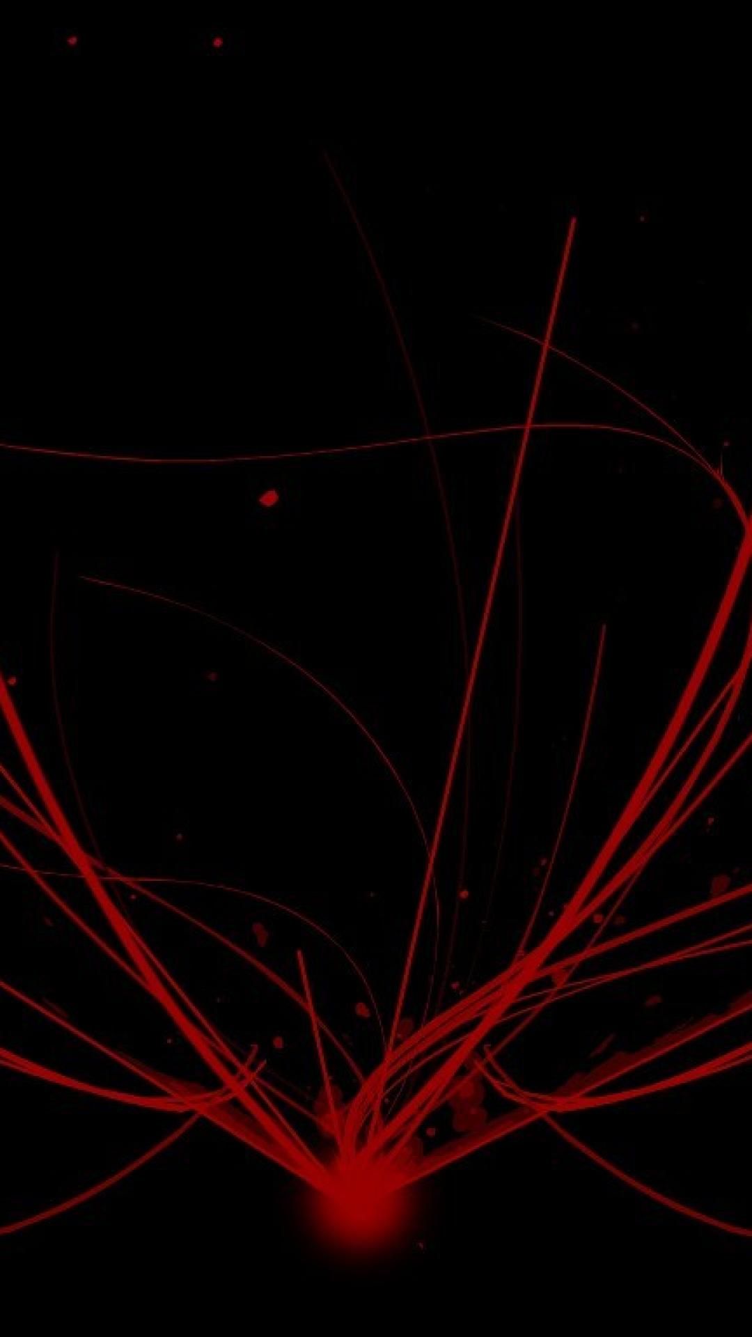 Phone Black Red Wallpapers Wallpaper Cave