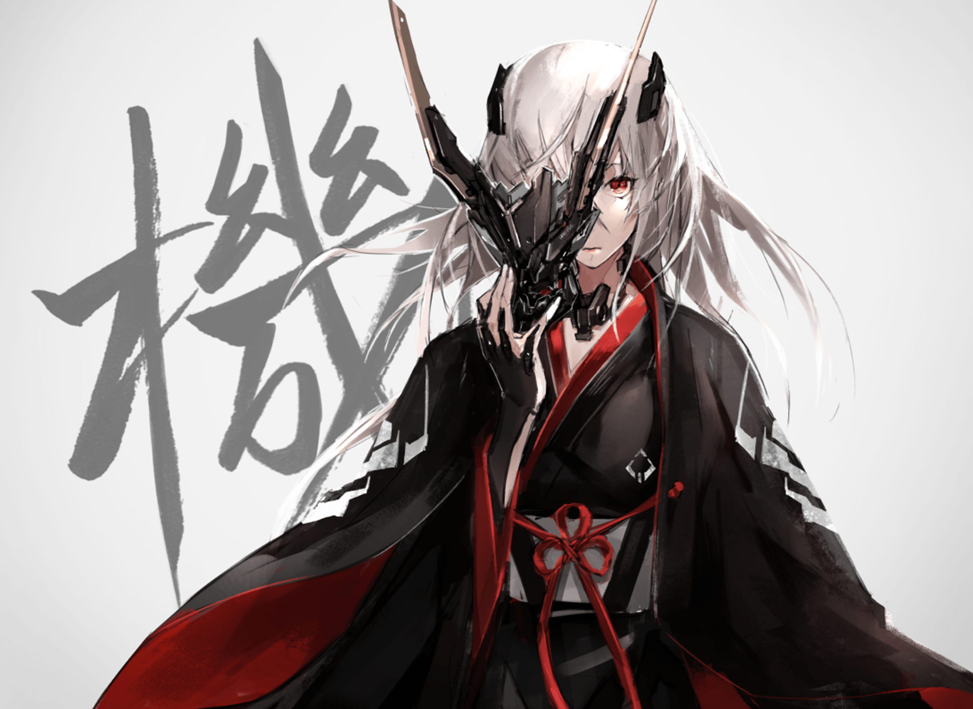 Anime Girl Mask HD Wallpapers Wallpaper Cave