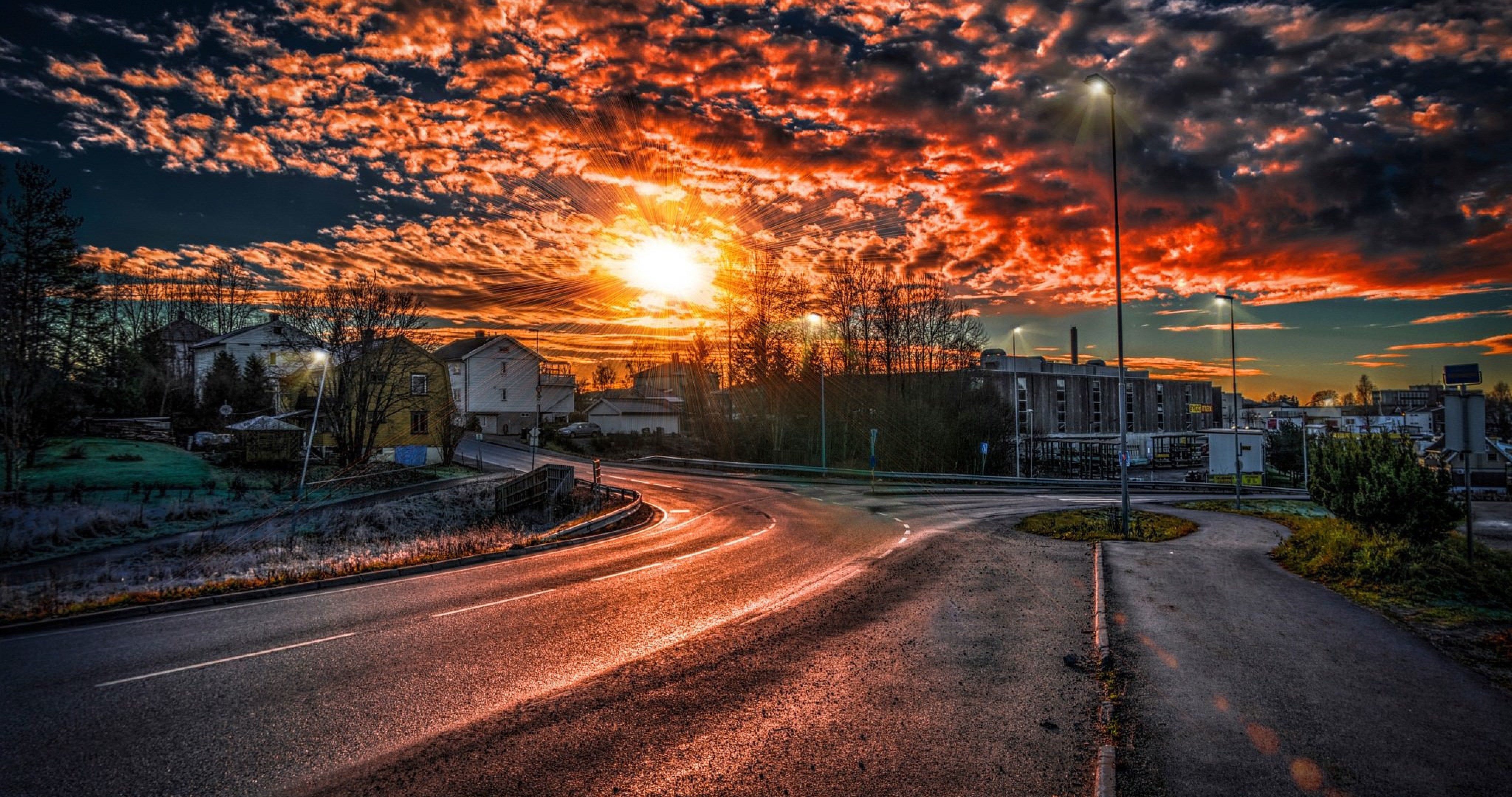 Anime Sunset City Wallpapers Wallpaper Cave