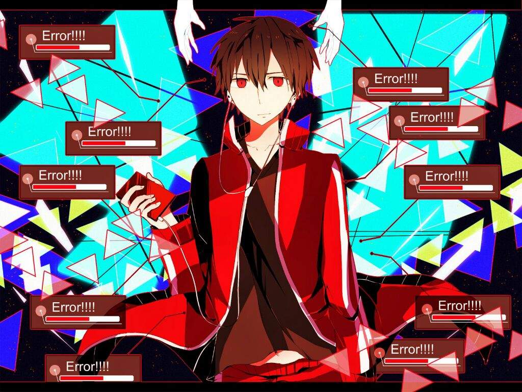 Wallpaper Anime Error Wallpaper HD