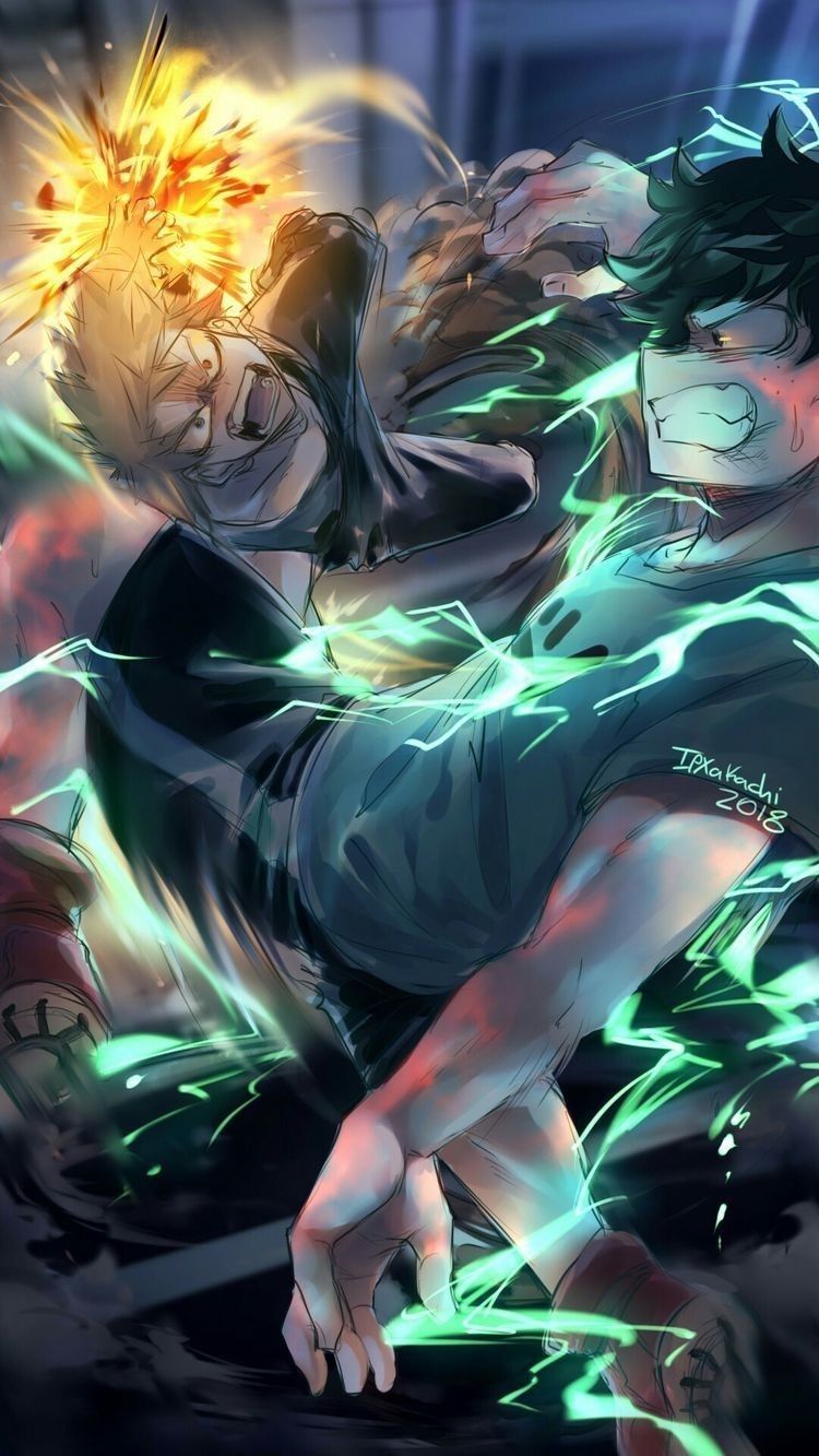 Bakugou X Deku Wallpapers Wallpaper Cave