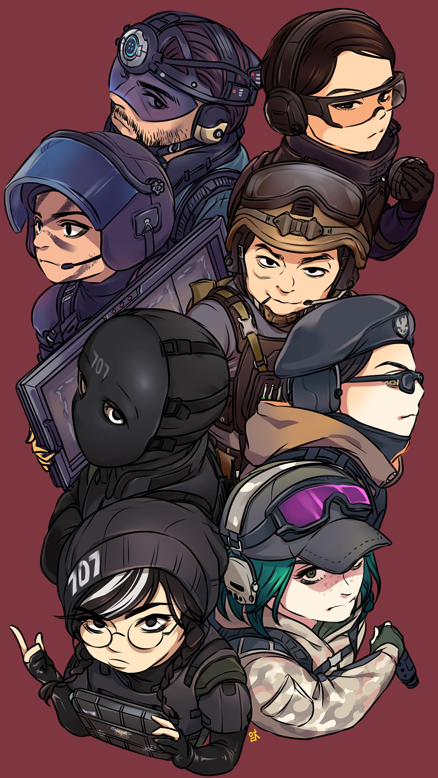 R6 Anime Wallpapers - Wallpaper Cave