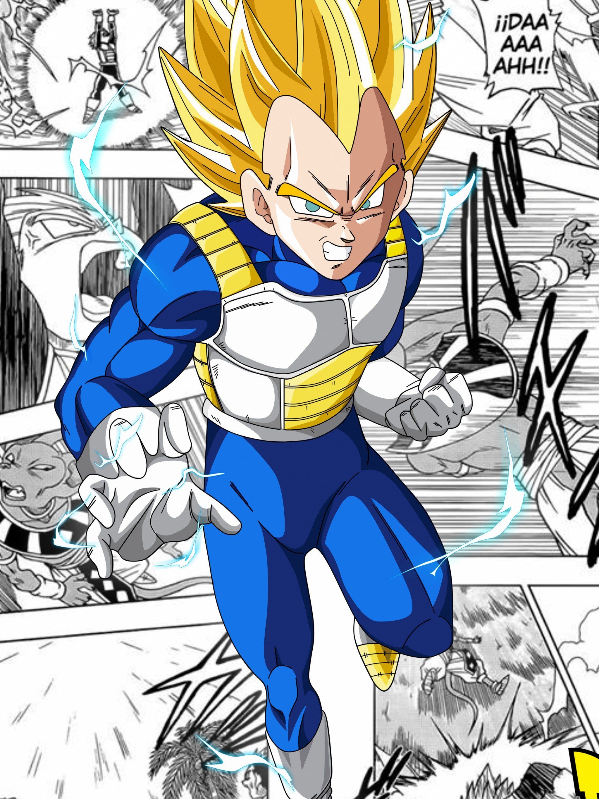Vegeta Blue iPhone Wallpapers Wallpaper Cave