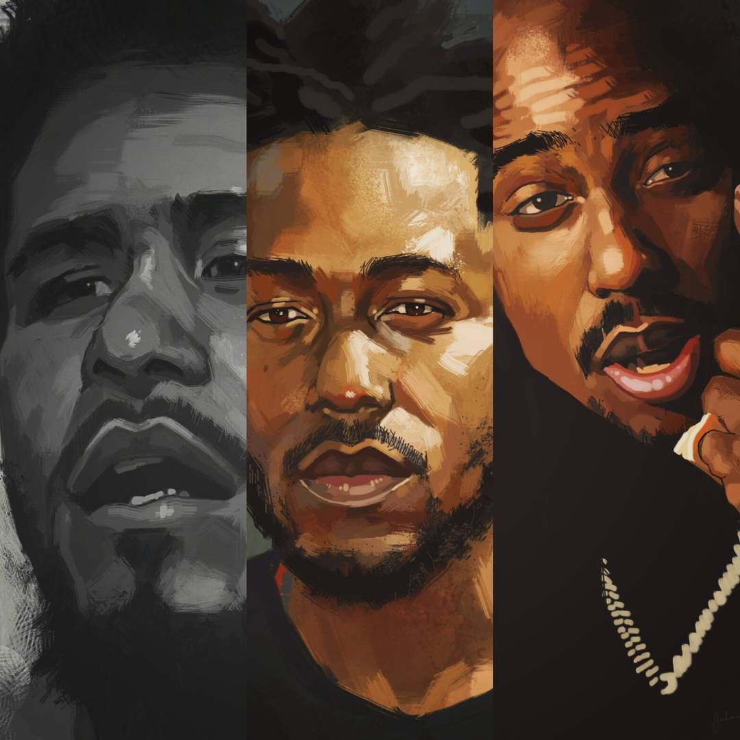 Tupac And Kendrick Lamar Wallpaper Kendrick Lamar Chains City
