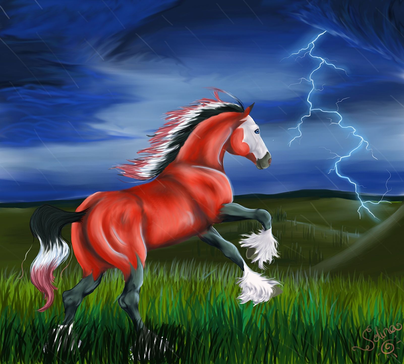 Thunder Horses Wallpapers Wallpaper Cave