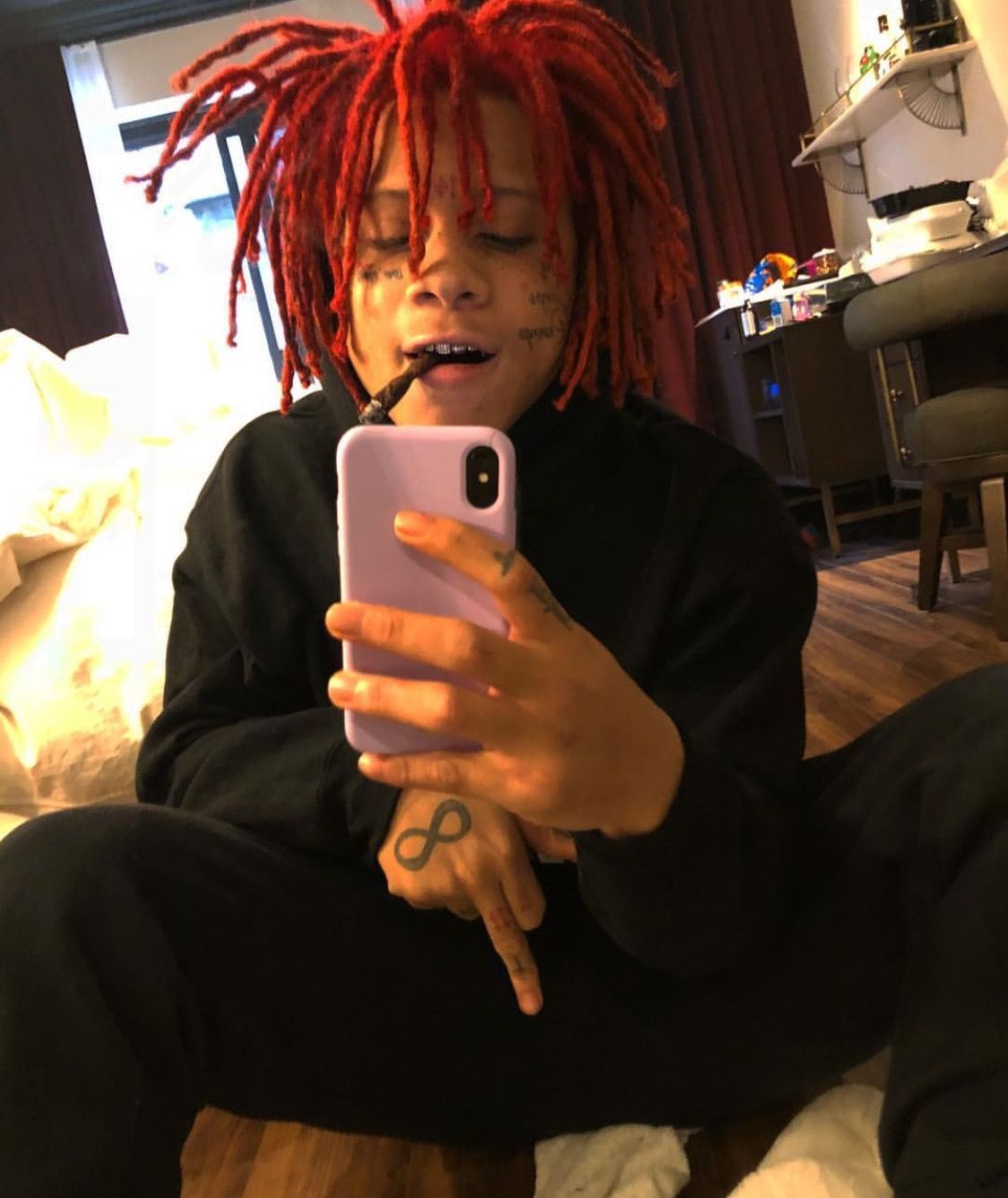 Trippie Redd Smoking Wallpapers Wallpaper Cave