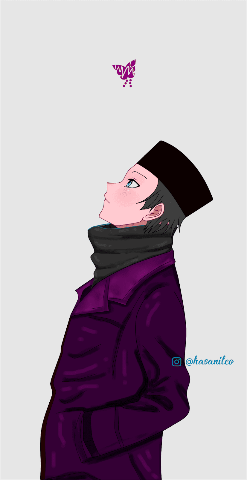 Anime Boy Muslim Cute Wallpapers Wallpaper Cave