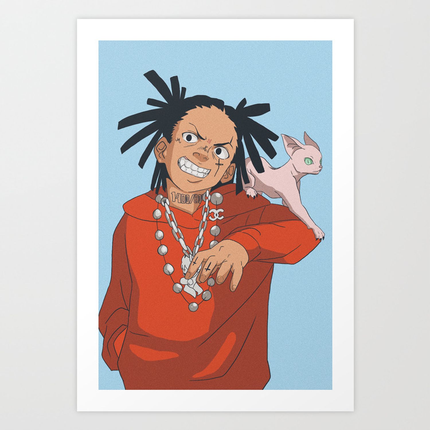 Trippie Redd Anime Wallpapers Wallpaper Cave
