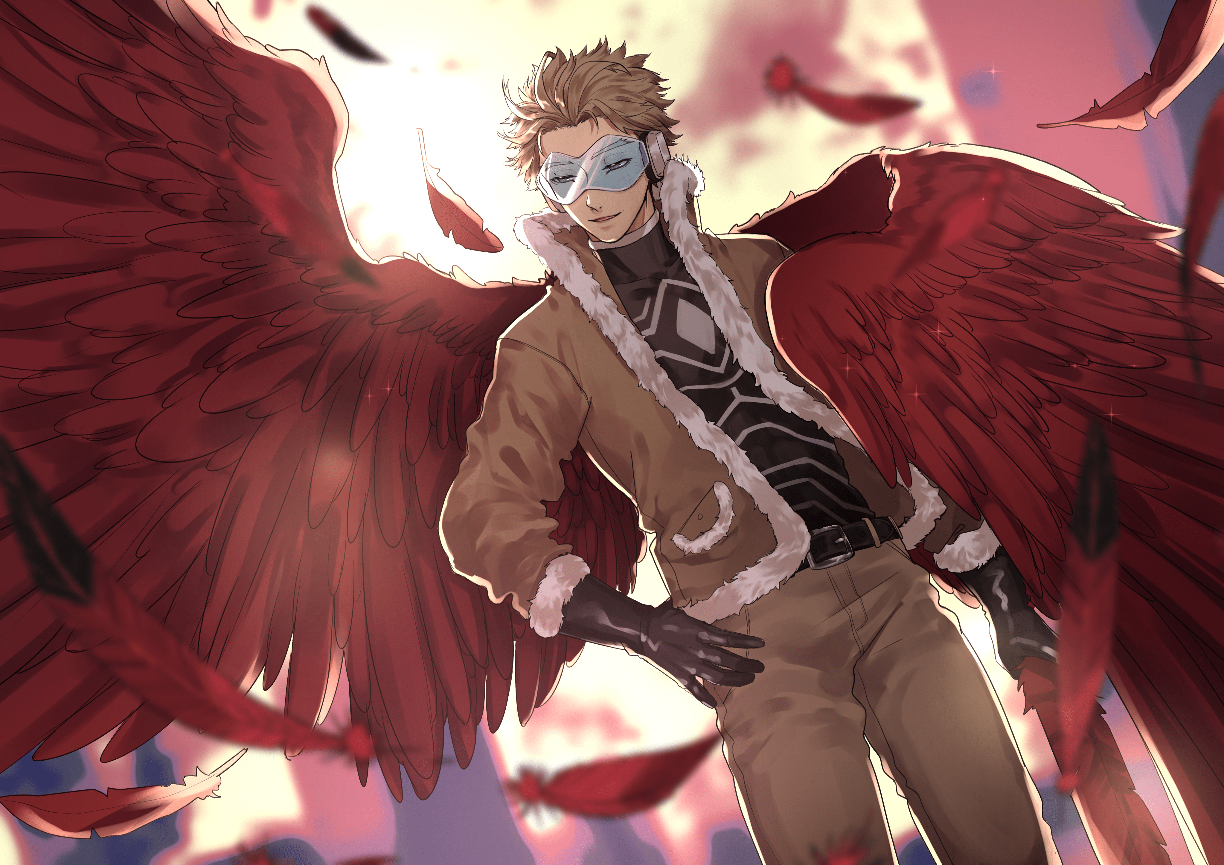 MHA Hawks Wallpapers Wallpaper Cave