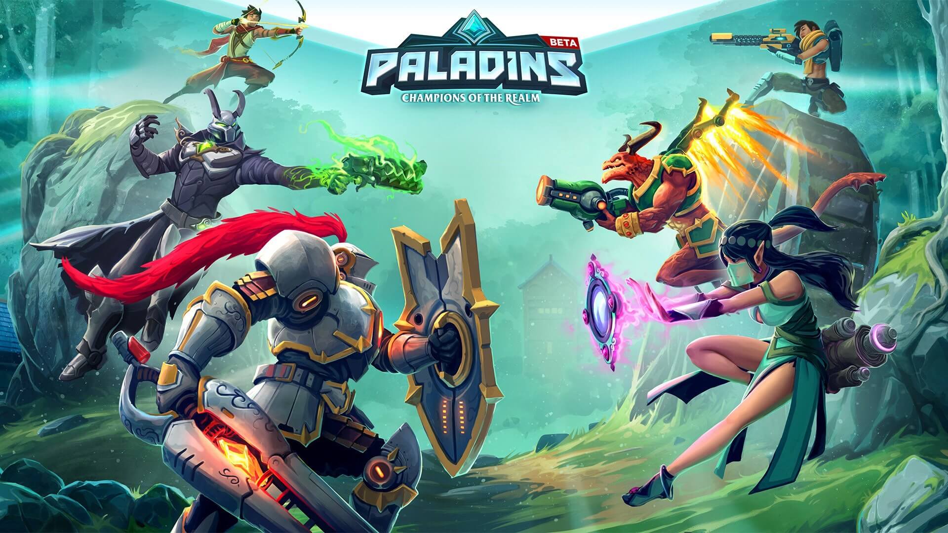 Paladins Champions Of The Realm Wallpapers Wallpaper Cave